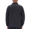 Charcoal Malcolm Lightly Padded Quilted Over Shirt