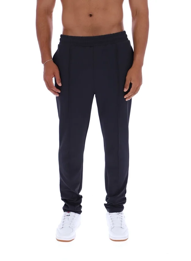 Charcoal Molveno Pin Tuck Slim Leg Pants