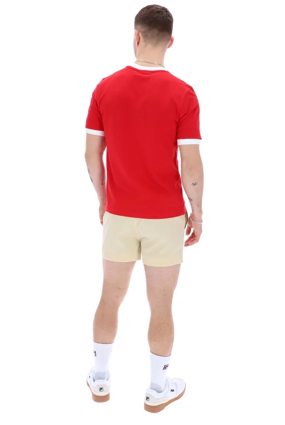 Chinese Red Marconi Essential Ringer T-Shirt