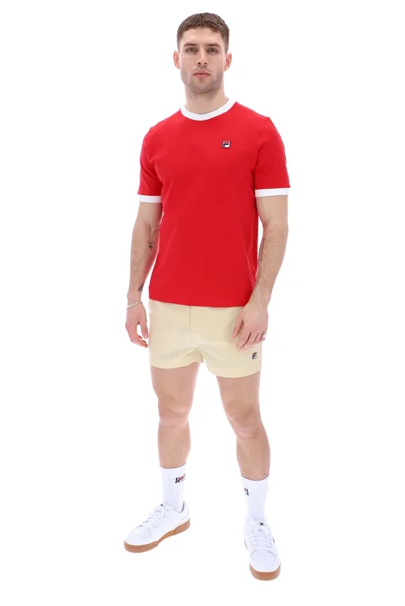 Chinese Red Marconi Essential Ringer T-Shirt