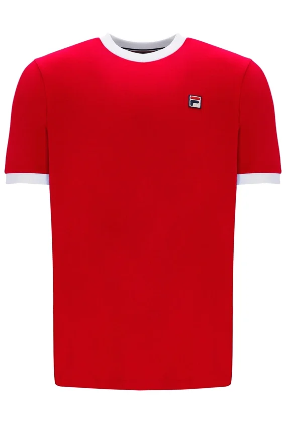 Chinese Red Marconi Essential Ringer T-Shirt