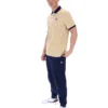 Classic Beige BB1 Classic Vintage Striped Polo