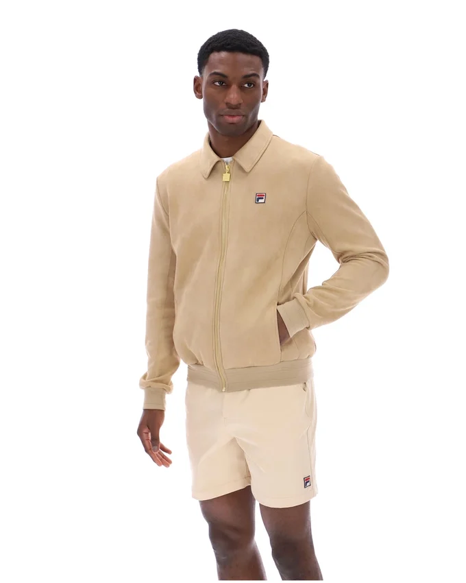Classic Beige Francesco Suede Jacket