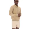 Classic Beige Francesco Suede Jacket