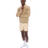 Classic Beige Francesco Suede Jacket