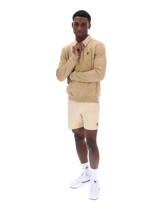 Classic Beige Francesco Suede Jacket