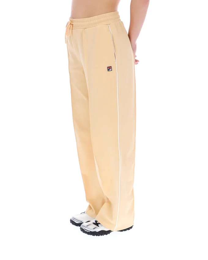 Classic Beige Marina Wide-Leg Trackpant