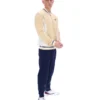 Classic Beige Settanta Baseball Track Top