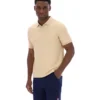 Classic Beige Tristiano Textured Polo