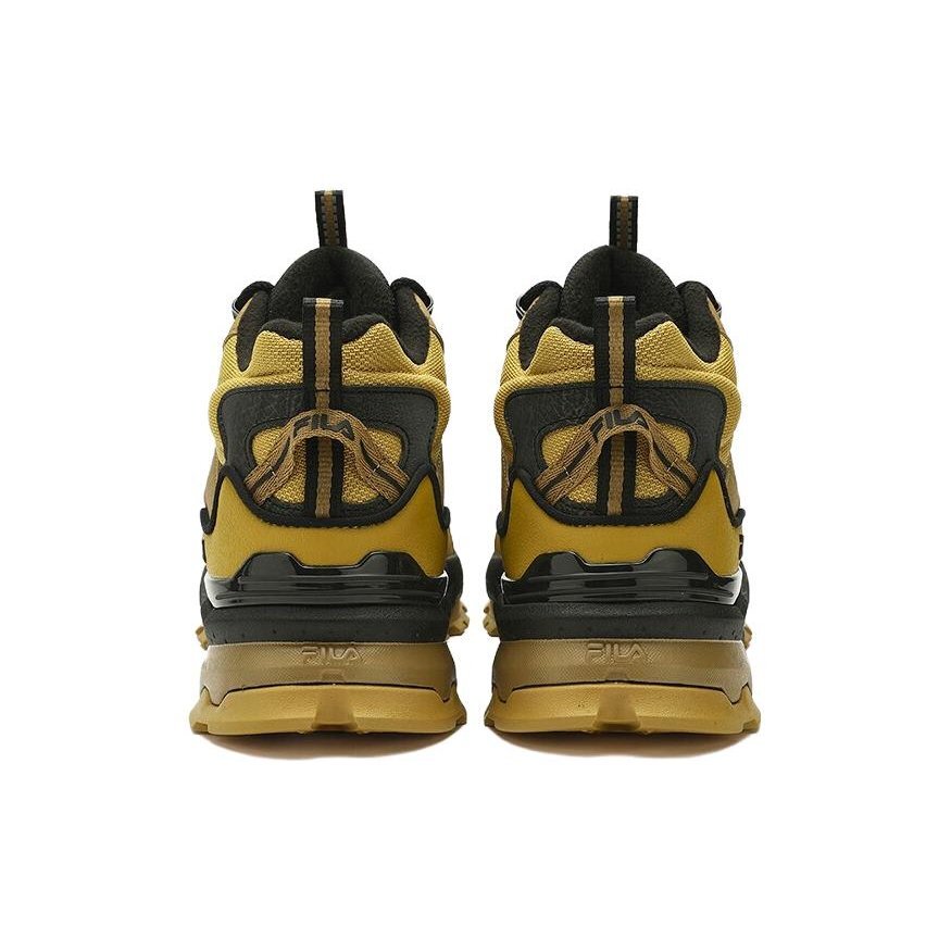Classic Court Shoes "Black Yellow"