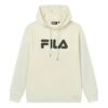 Classic Logo Hoodie "White Black"
