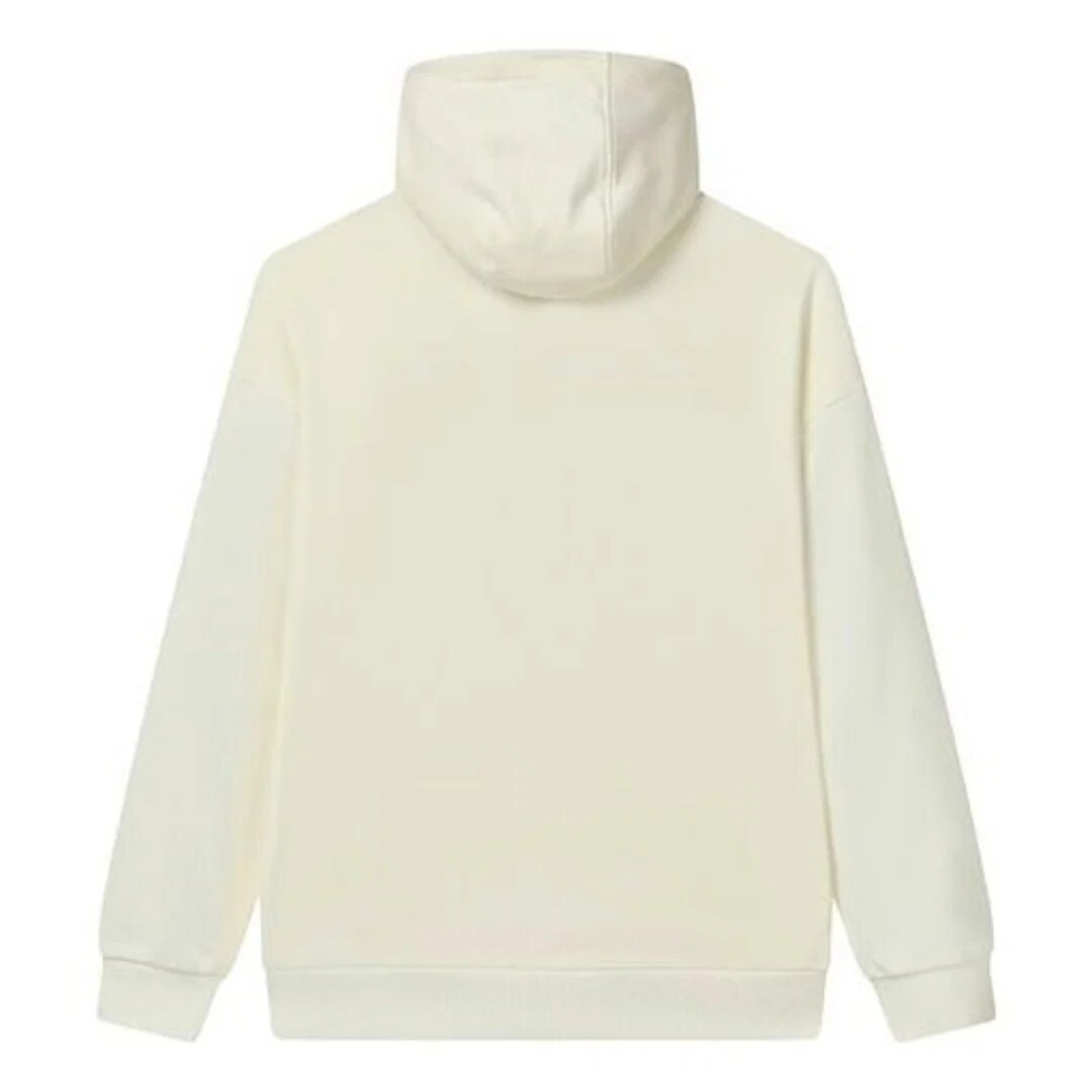Classic Logo Hoodie "White Black"