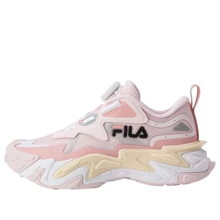 Classic Running Shoes "Pink Yellow"
