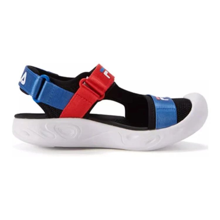 Classic Sandals "Black Blue Red"