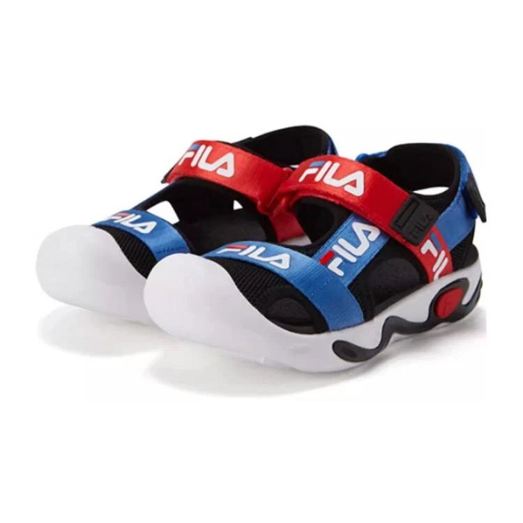 Classic Sandals "Black Blue Red"