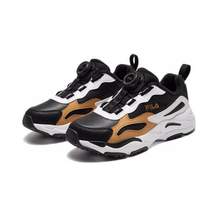 Classic Sport Shoes "Black White Gold"