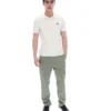 Coconut Milk Denny Diamond Knit Open Collar Polo