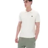 Coconut Milk Denny Diamond Knit Open Collar Polo