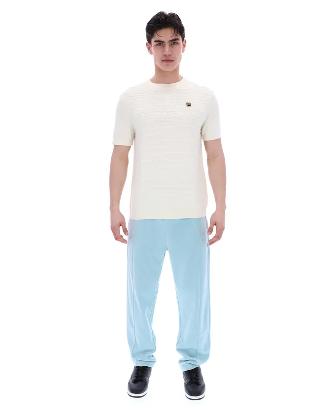 Coconut Milk Don Textured Knitted T-Shirt