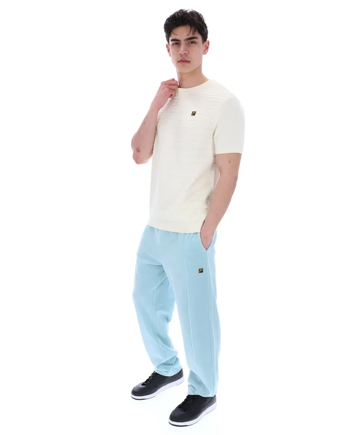 Coconut Milk Don Textured Knitted T-Shirt