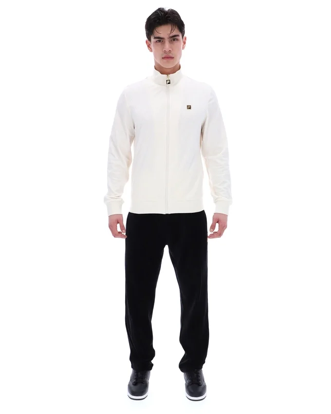 Coconut Milk Hanay Embossed Diamond Jacket