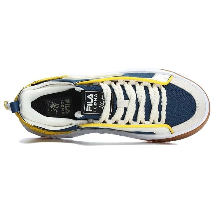 CORE VIVA Fashion Icona Skate Shoes "White Blue Yellow"