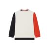 Cotton Long Sleeve Sweatshirt "White Red"
