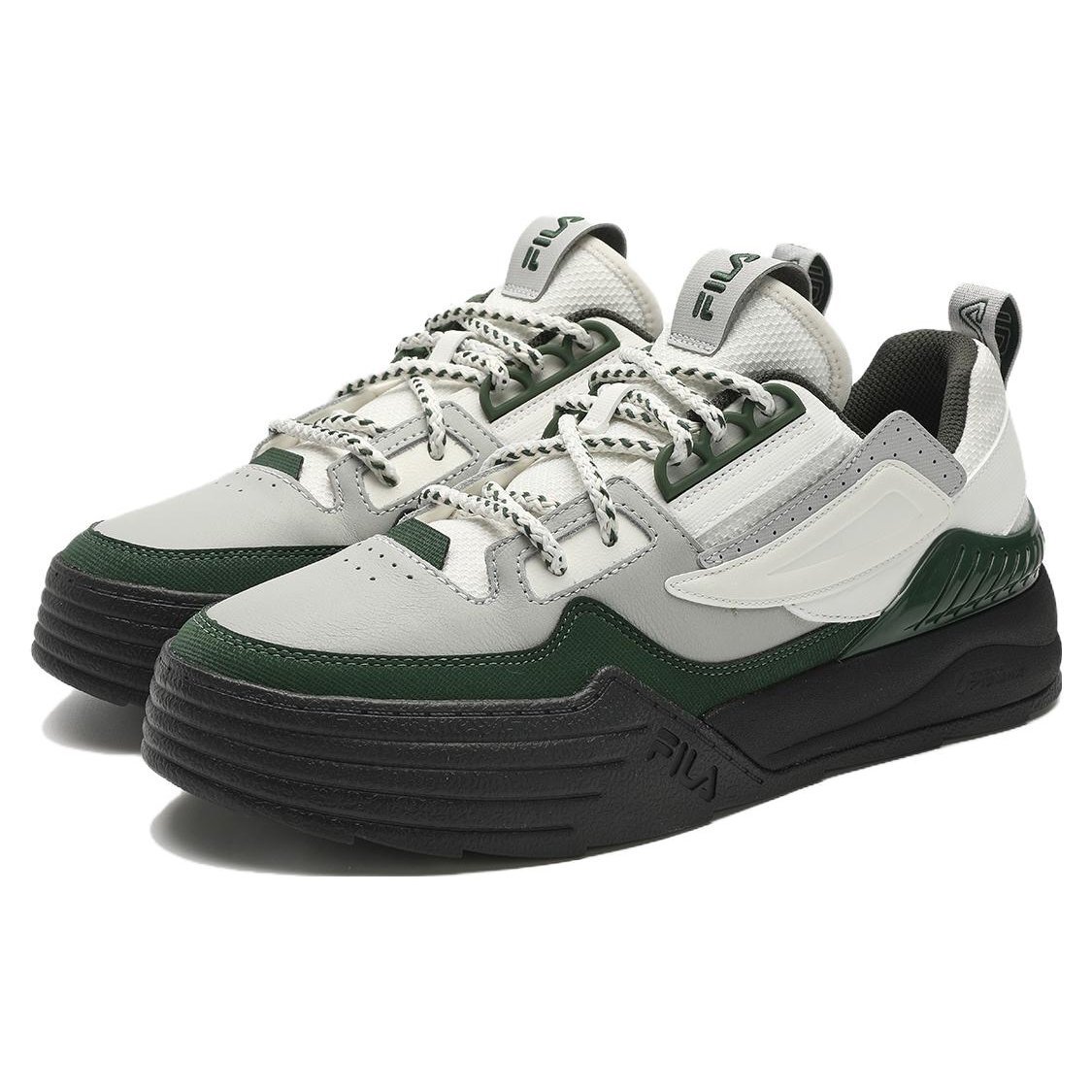 Court Deluxe Low Shoes "Grey White Black"