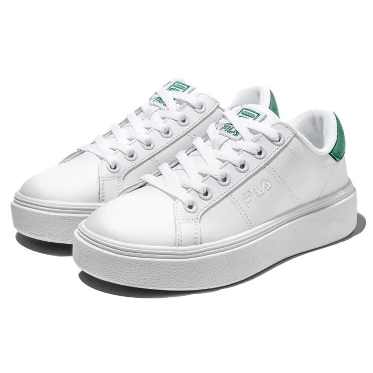 Court Plumpy Low Top Shoes White/Green