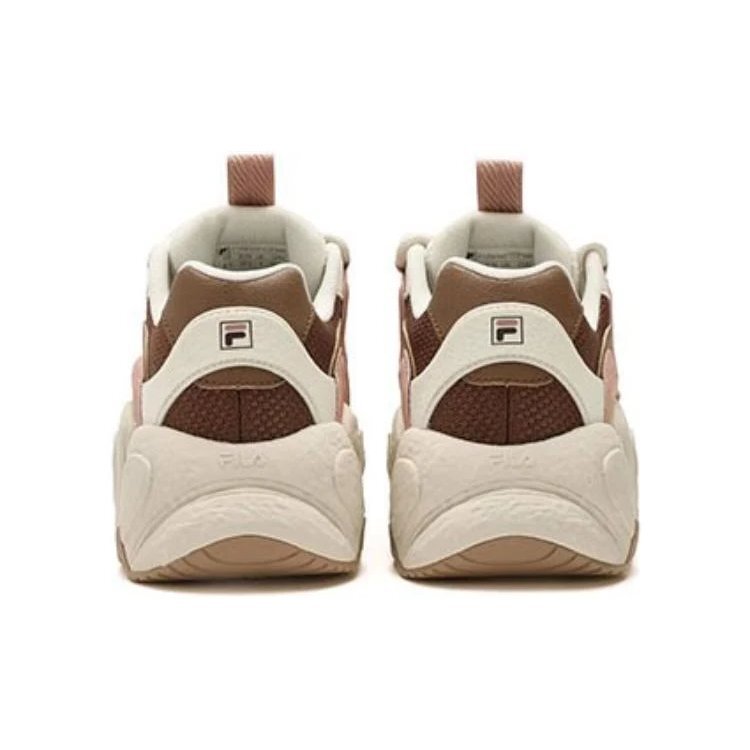 CROISSANT Chunky Sneakers "Pink Brown"