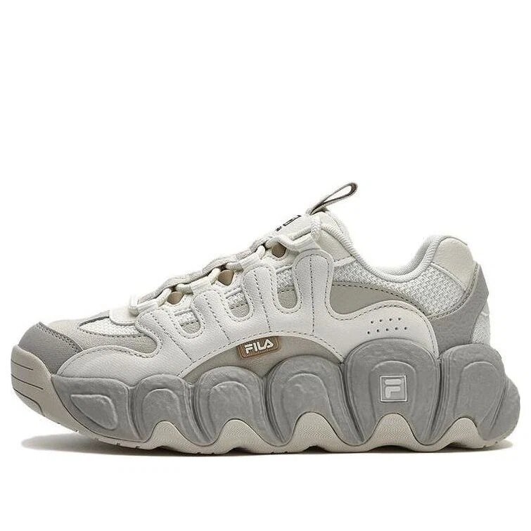 CROISSANT Chunky Sneakers "White Grey"