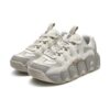 CROISSANT Chunky Sneakers "White Grey"