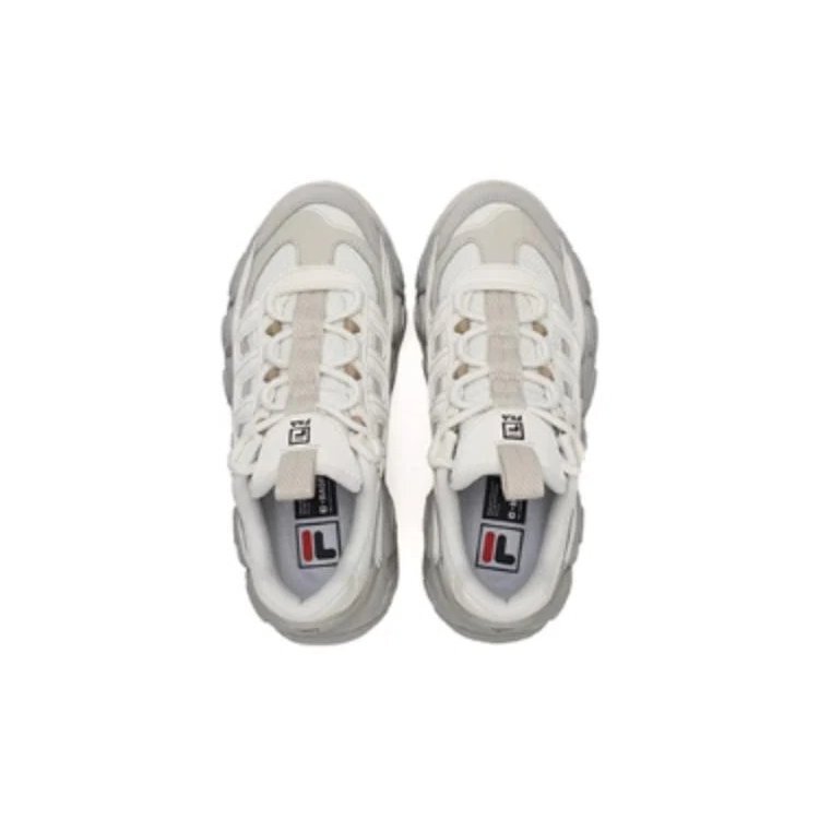 CROISSANT Chunky Sneakers "White Grey"