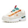 D-Formation Daddy Shoes Green/Orange/White