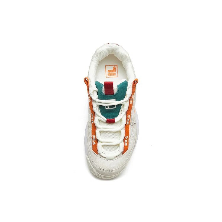 D-Formation Daddy Shoes Green/Orange/White