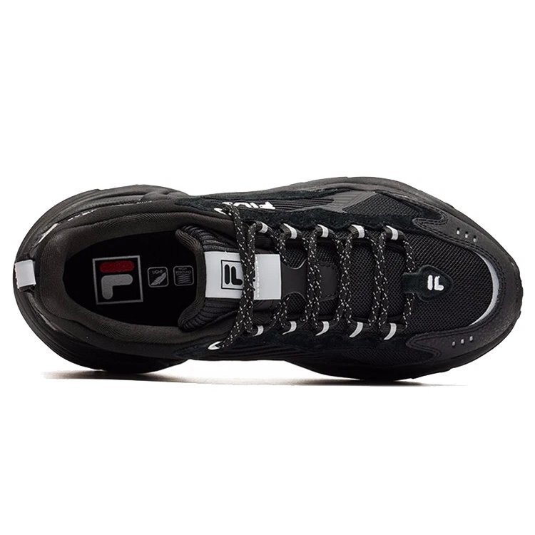 Damping Wearable Platform Clunky Shoes Black