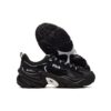 Damping Wearable Platform Clunky Shoes Black