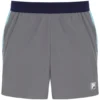 Dark Grey Men’s 5" Tennis Shorts with Inner