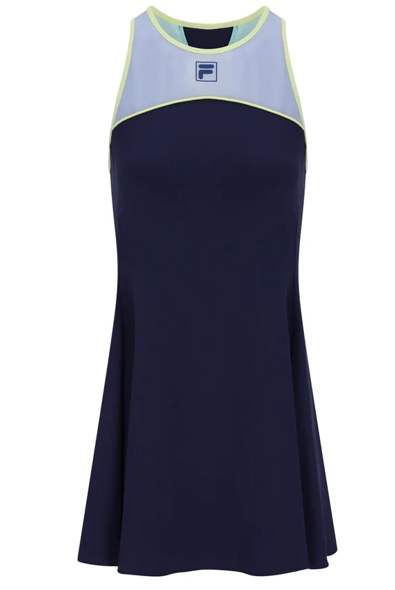 Dark Navy Women’s Jersey Dress with Inner Shorts
