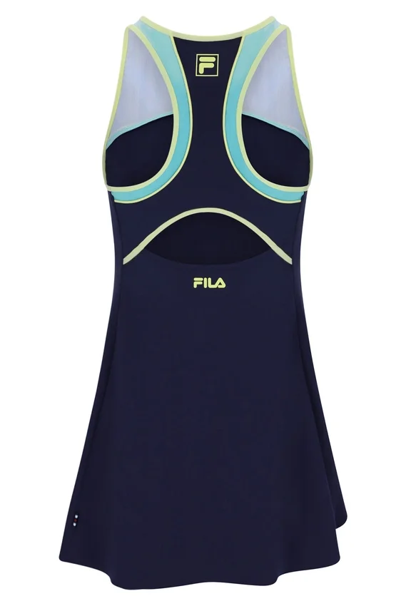 Dark Navy Women’s Jersey Dress with Inner Shorts
