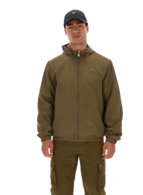 Dark Olive Ian Full Zip Jacket