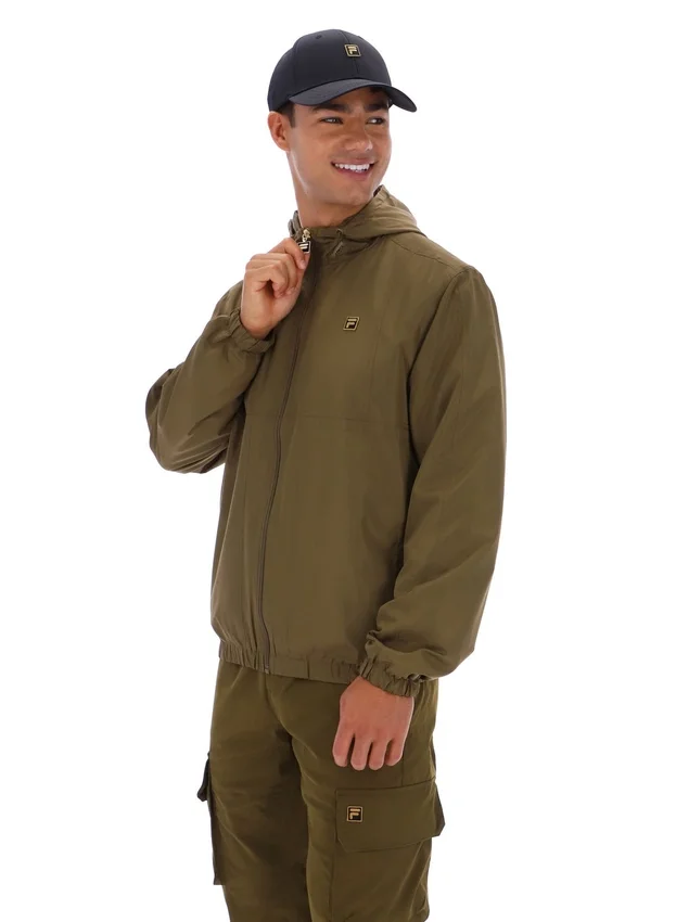 Dark Olive Ian Full Zip Jacket