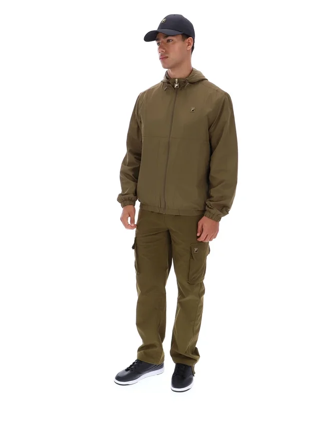 Dark Olive Ian Full Zip Jacket