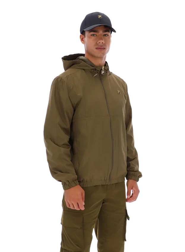 Dark Olive Ian Full Zip Jacket
