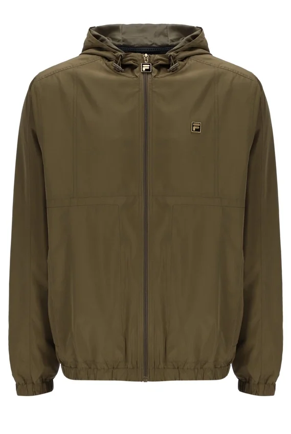 Dark Olive Ian Full Zip Jacket