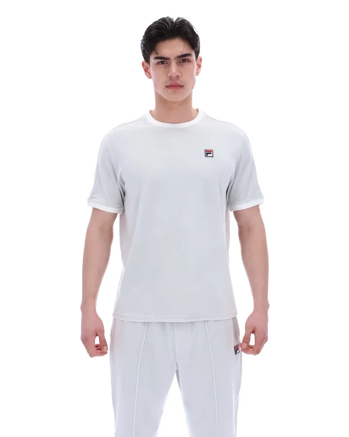 Dawn Blue Basilio Velour Tee