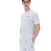 Dawn Blue Basilio Velour Tee