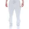 Dawn Blue Fio Velour Straight-Leg Jogger