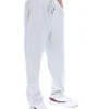 Dawn Blue Fio Velour Straight-Leg Jogger