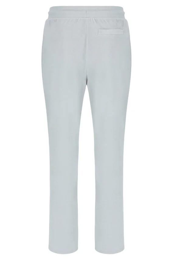 Dawn Blue Fio Velour Straight-Leg Jogger